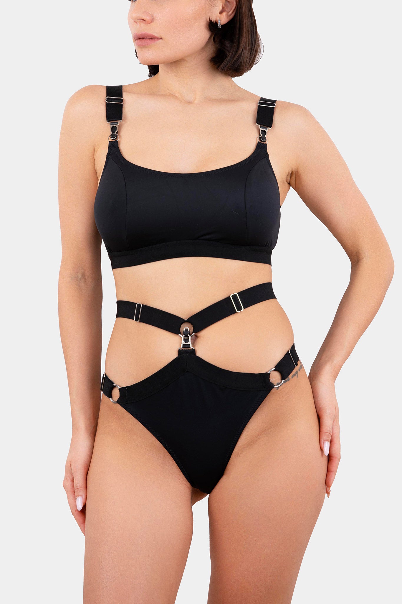 SWIM - BLOSSOM - BLACK - HIPSTER
