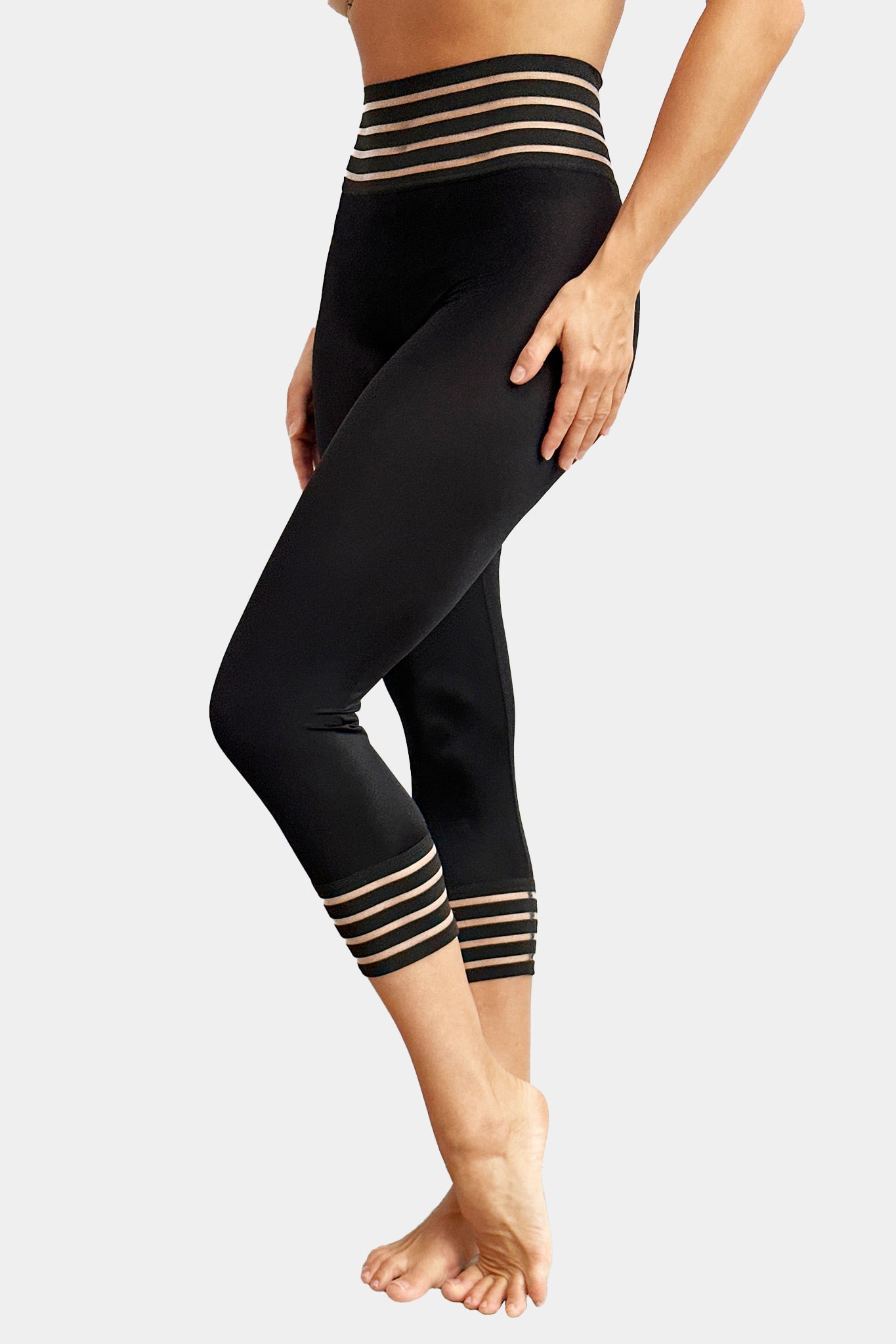 LEGGINGS - APHRODITE - BLACK
