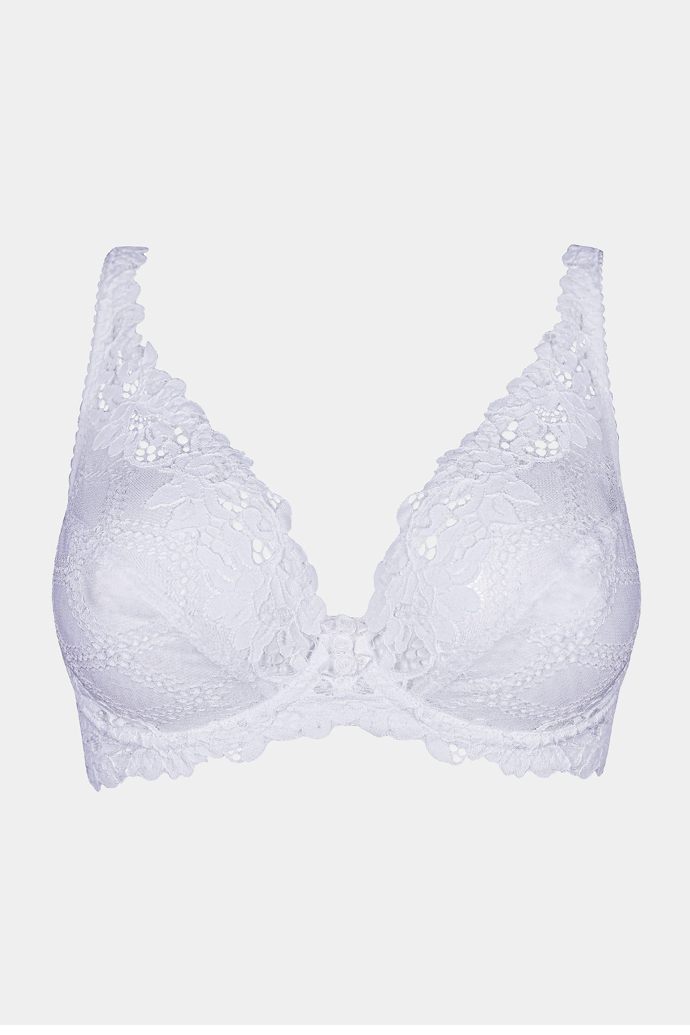 Daniella - White - Underwired bralette bra