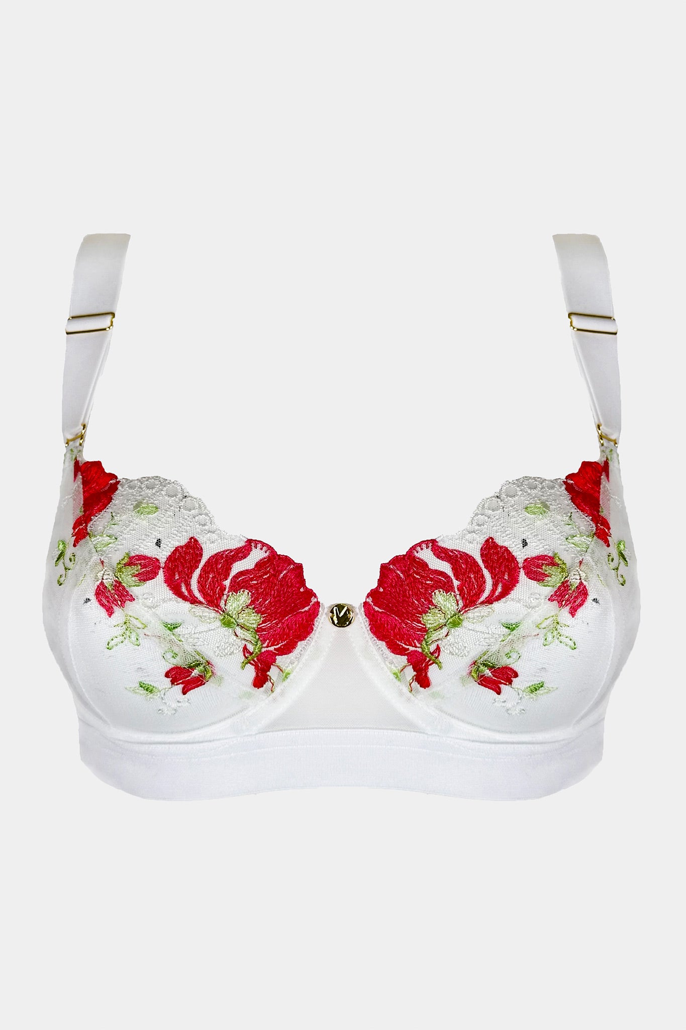 Veronica - White - Soft-cup underwired bra