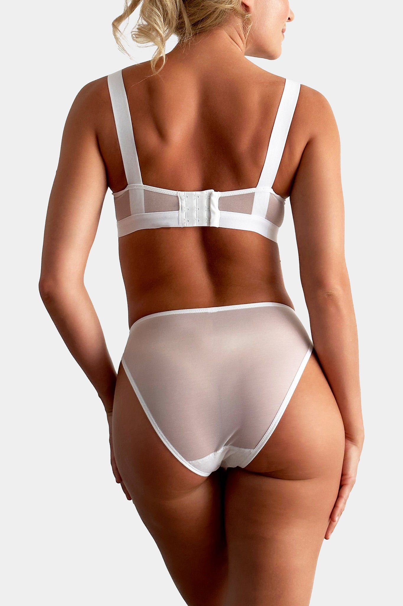 PANTY - COFFEE LATTE - WHITE