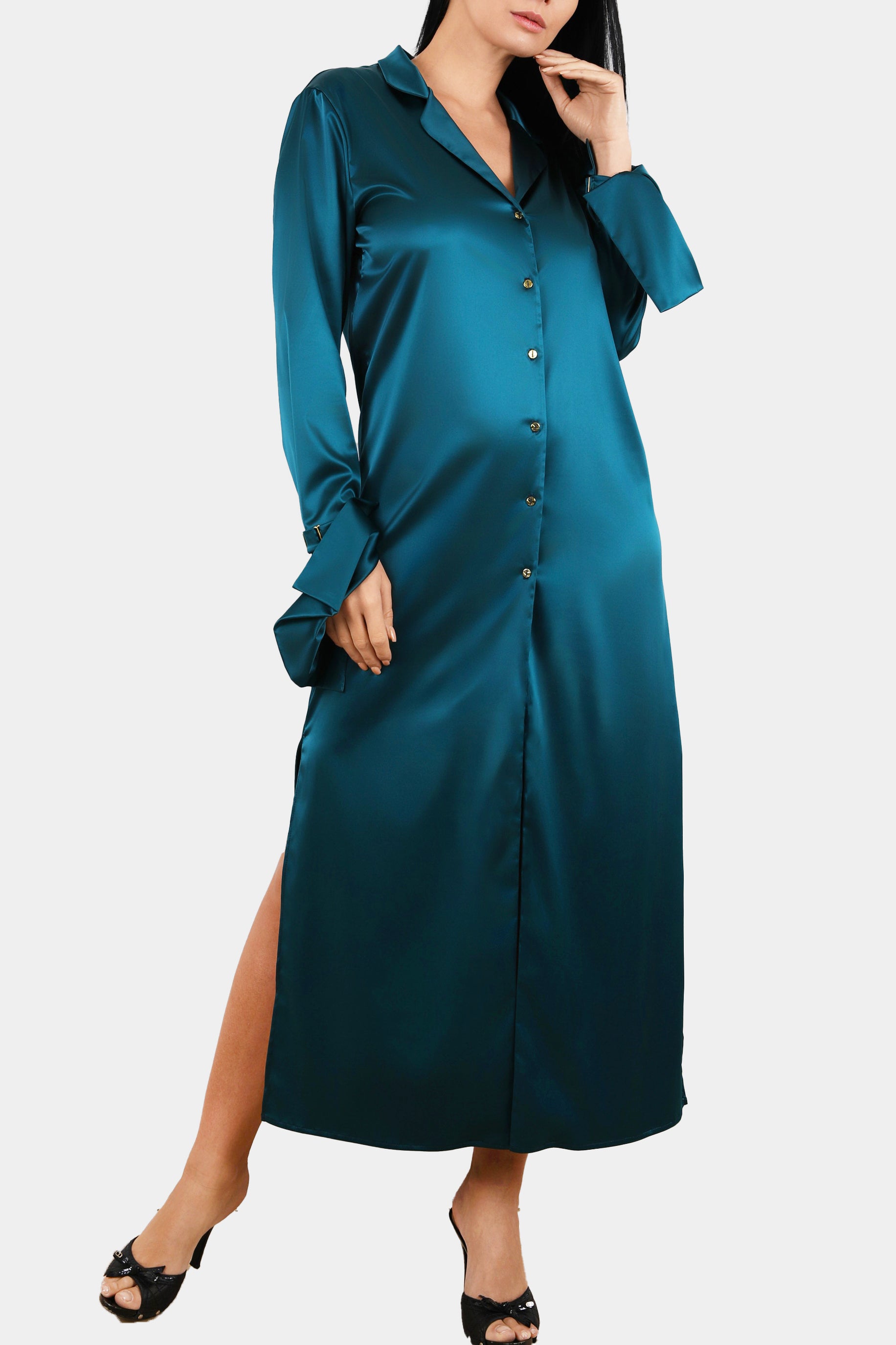 Royal Sapphire - Green - Kimono