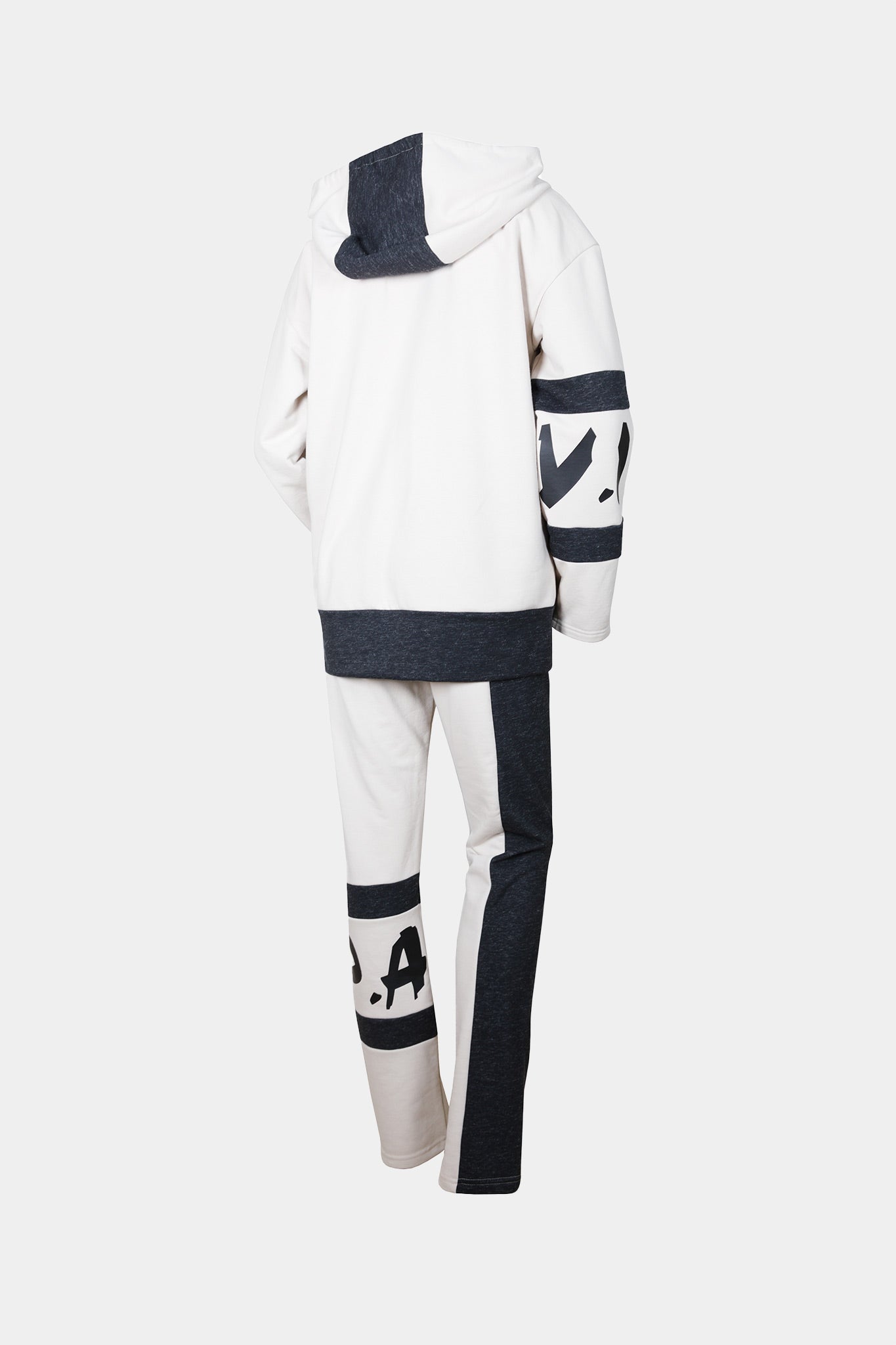 PANTS - HOODY - BEIGE/GREY