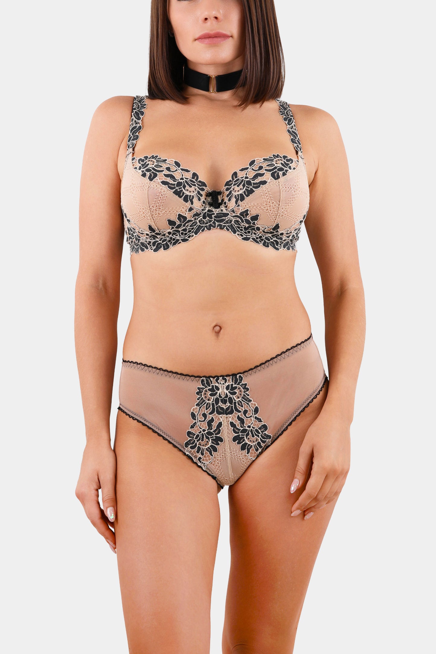 DANIELLA - COFFEE BLACK - PANTY