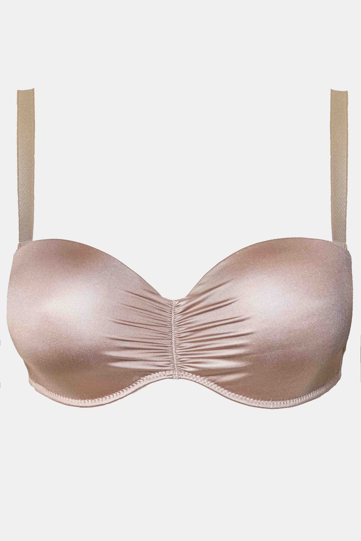 Tattoo Nude Push up balconet bra with molded cups