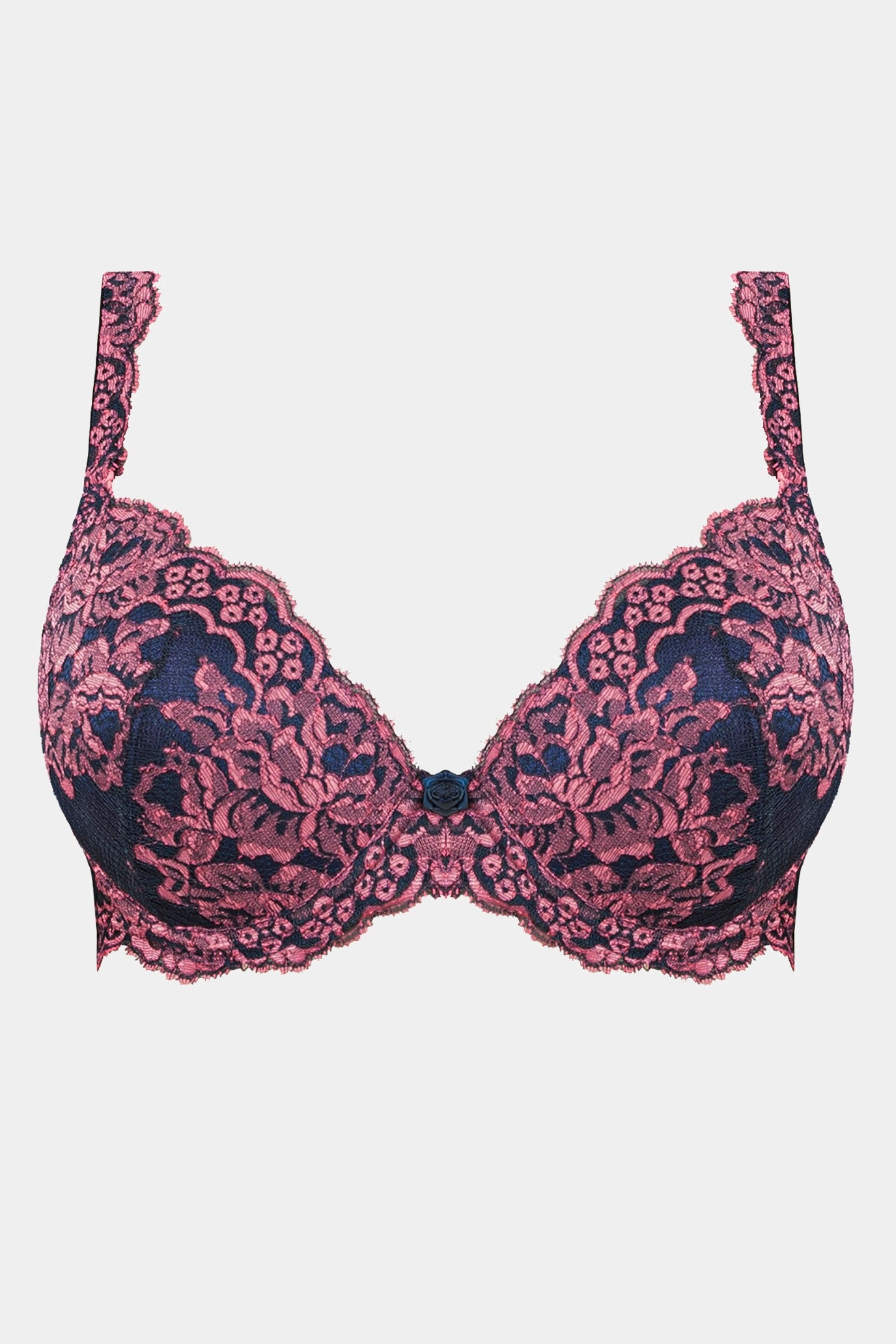 DEBORA - BLUE PINK - BRA - SUPER PUSH-UP