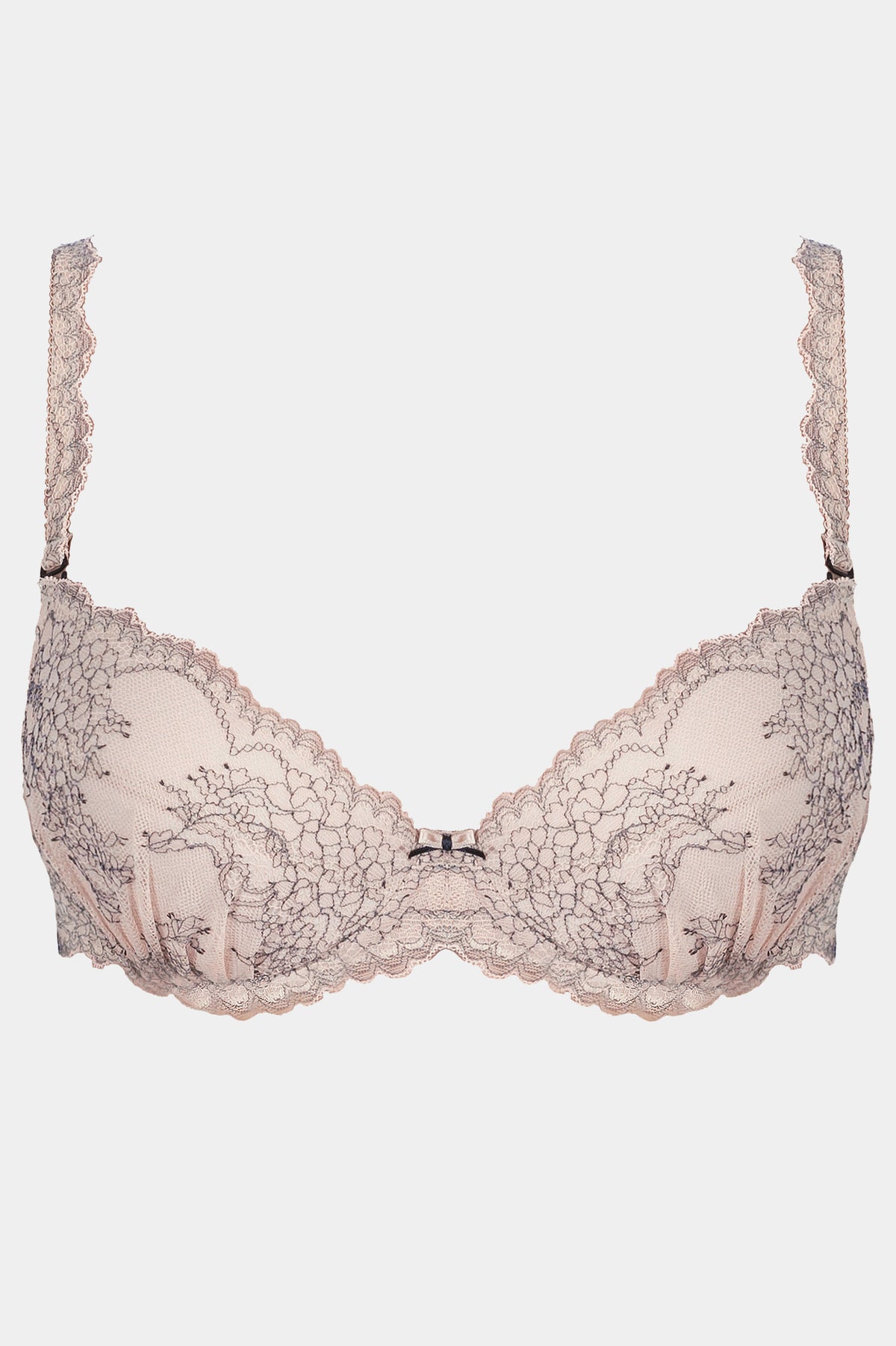 Tattoo Nude Push up bra with removable pads