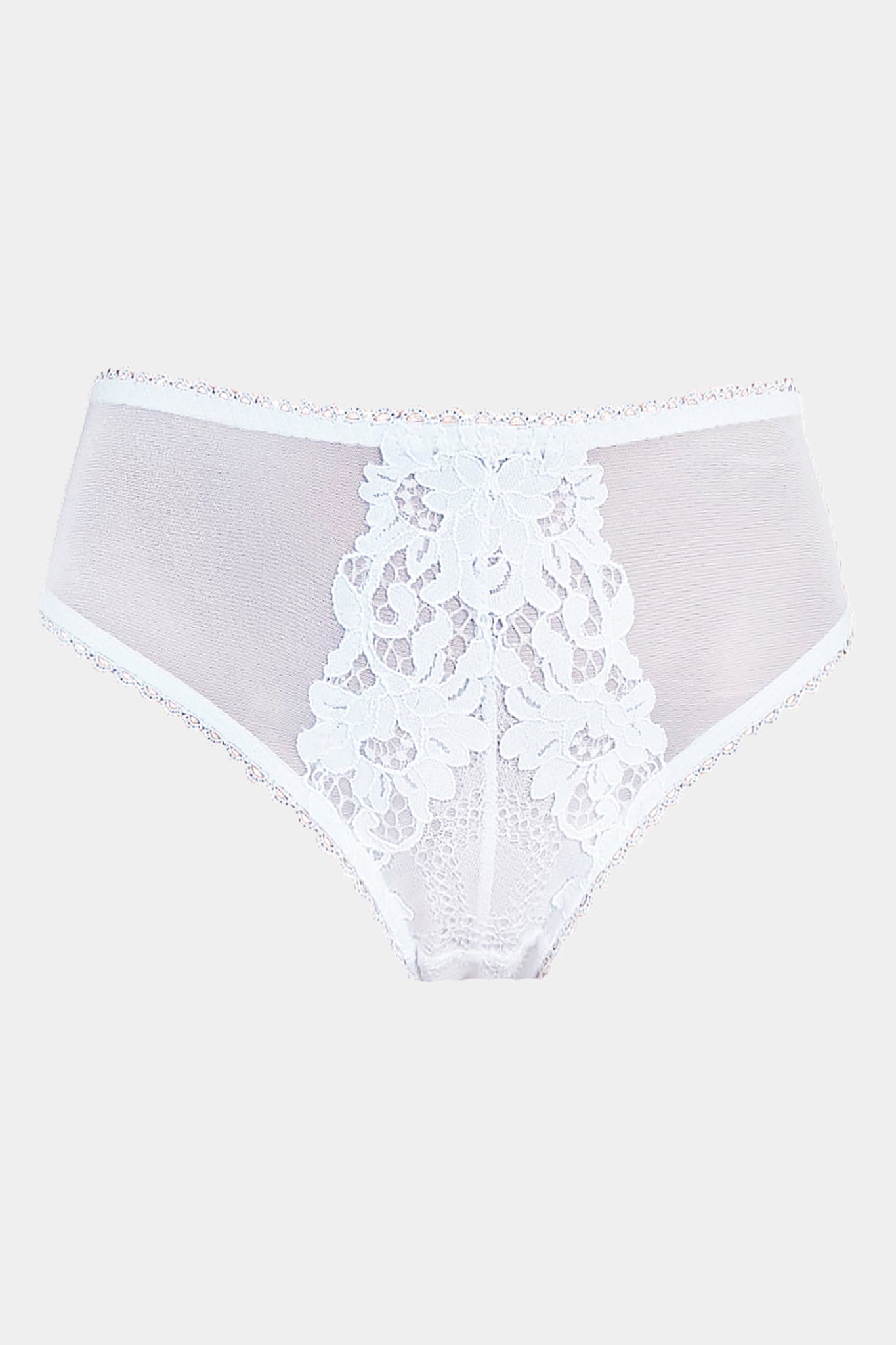 Daniella - White - Elegant panty with a classic fit