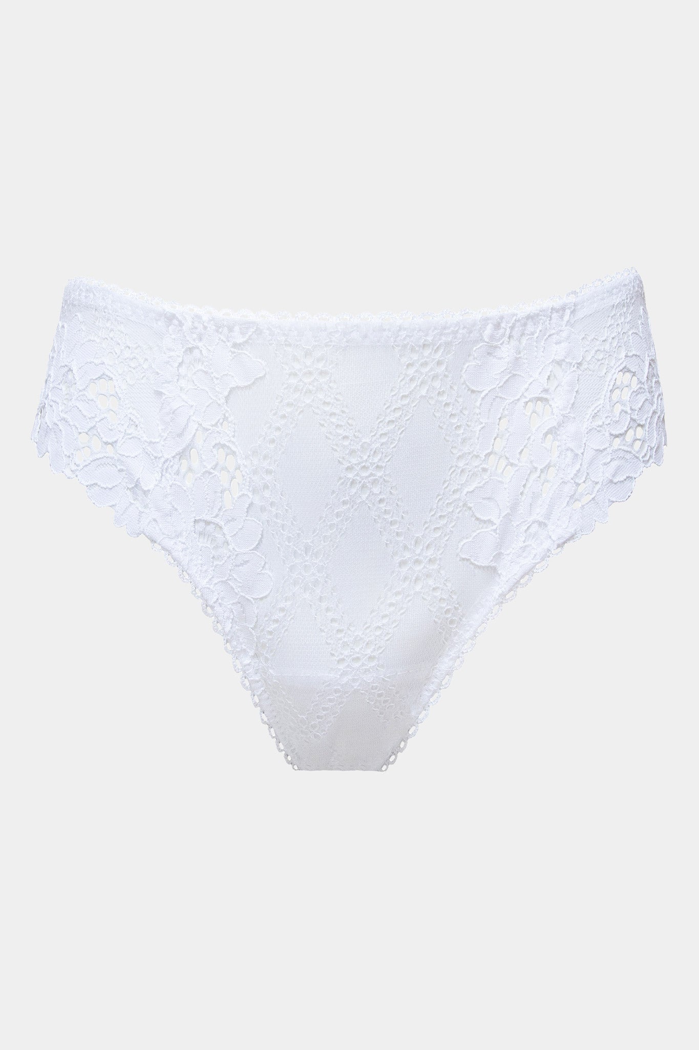 Daniella - White - Comfortable Panty, invisible under clothing