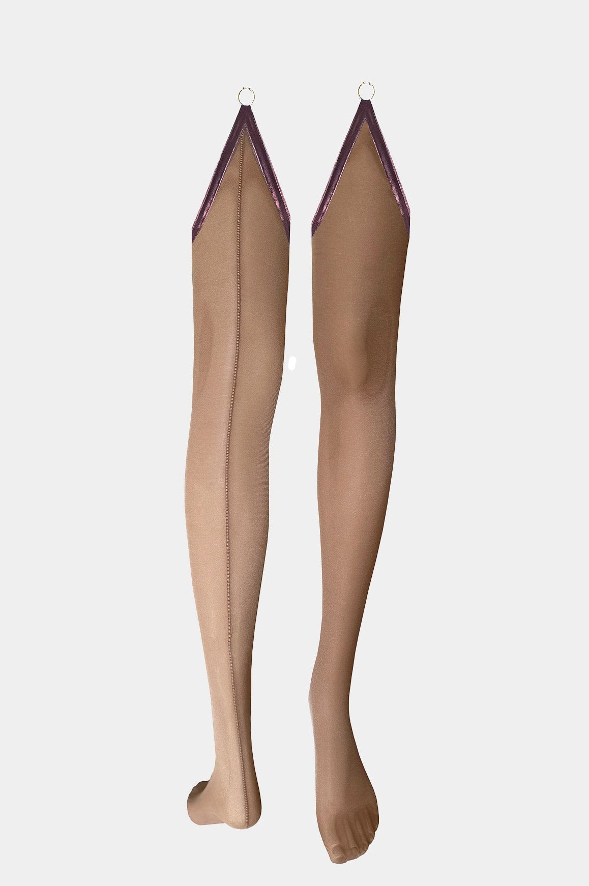 Tiffany - Plum - Stockings