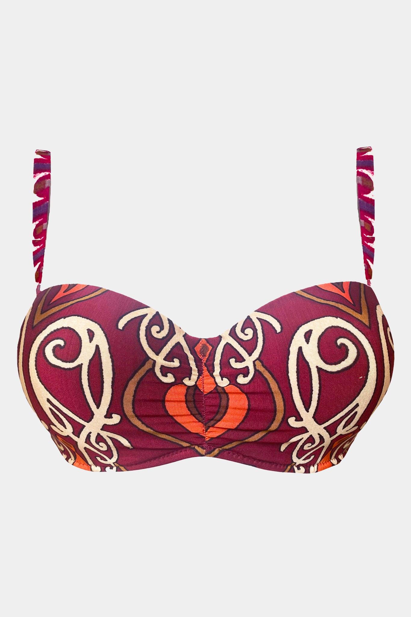 Clara - Balconette bra with molded cups