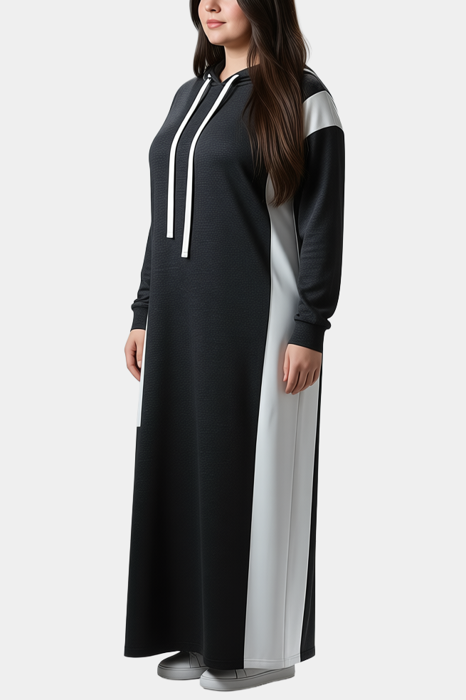 Hoody - Grey/beige - Dress