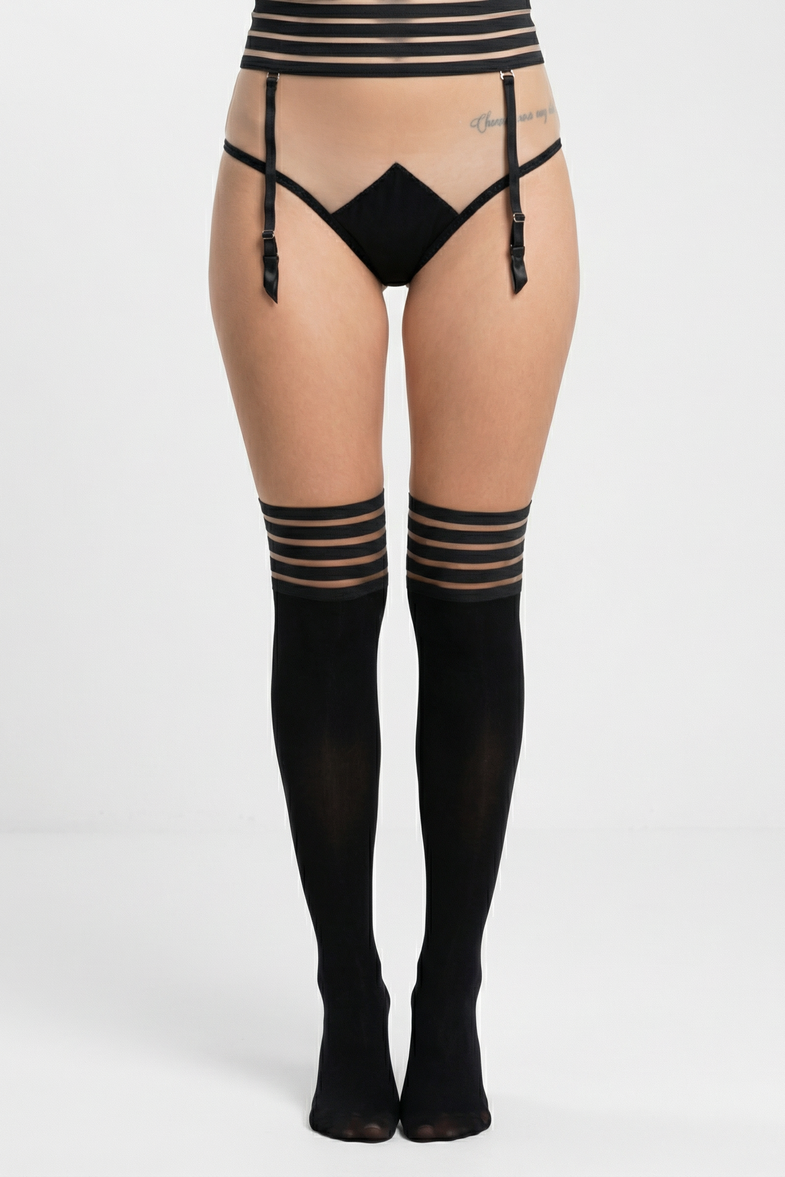 APHRODITE - ЧЕРНЫЙ - ДЛИННЫЕ НОСКИ