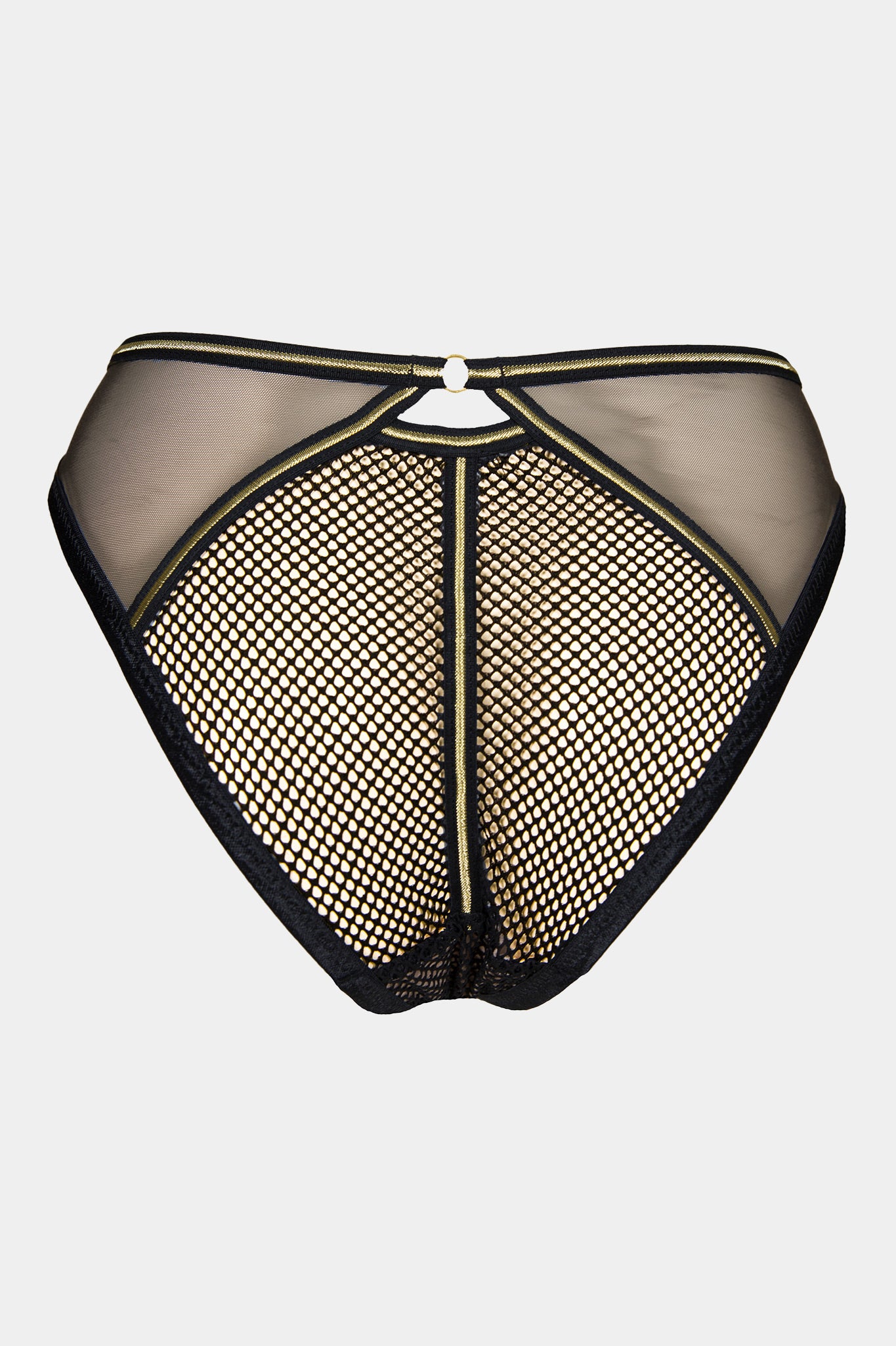 PANTY - BLACK QUEEN - BLACK GOLD