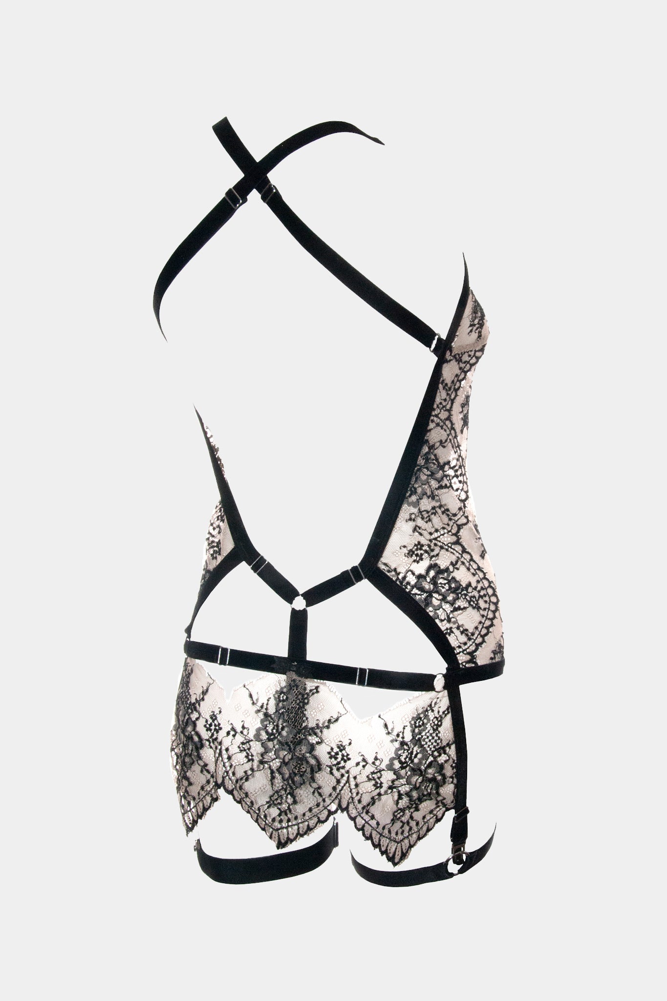 CORSET - CASINO - COFFEE BLACK