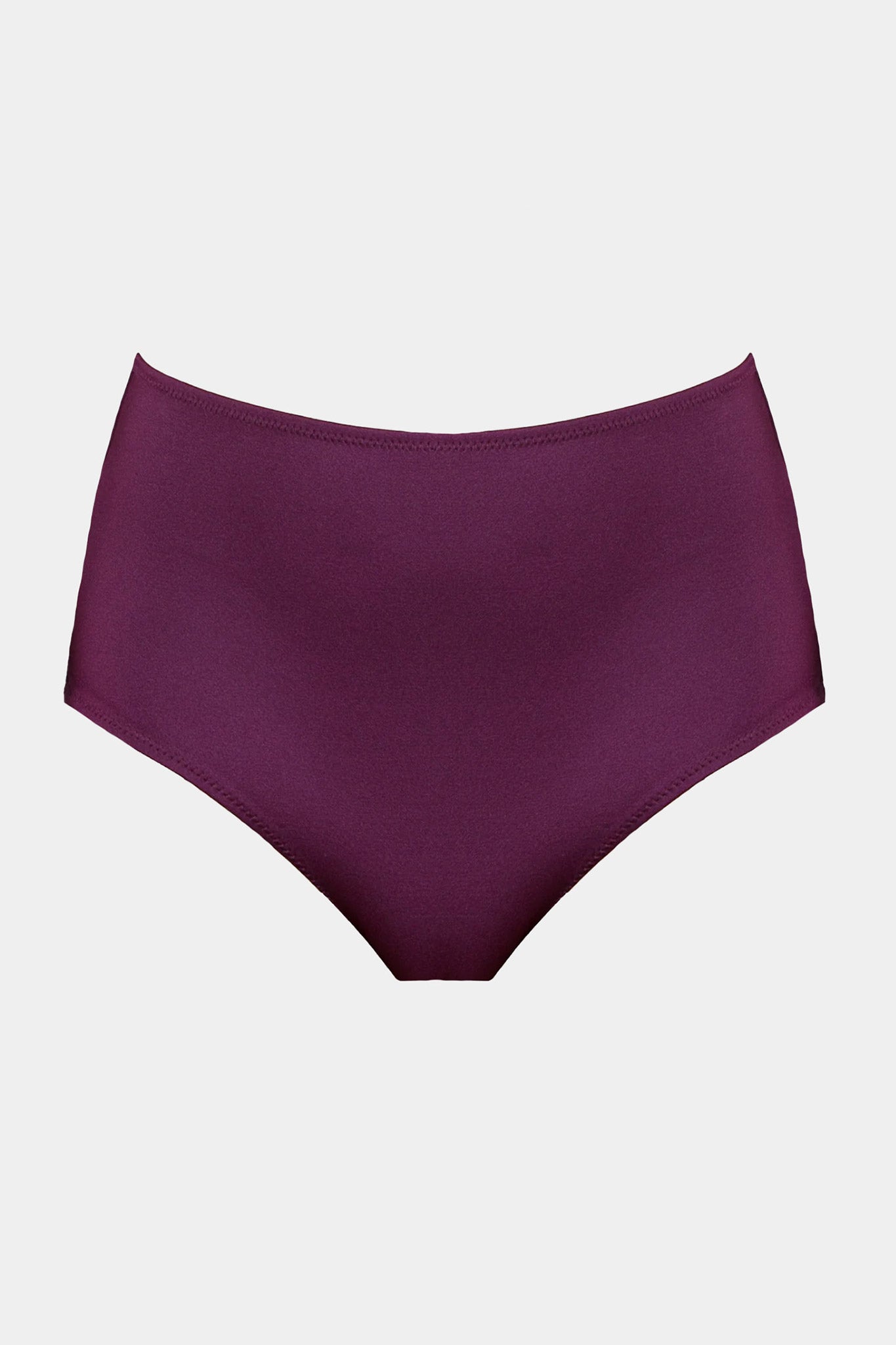 Catrina - Plum - High-waisted panty