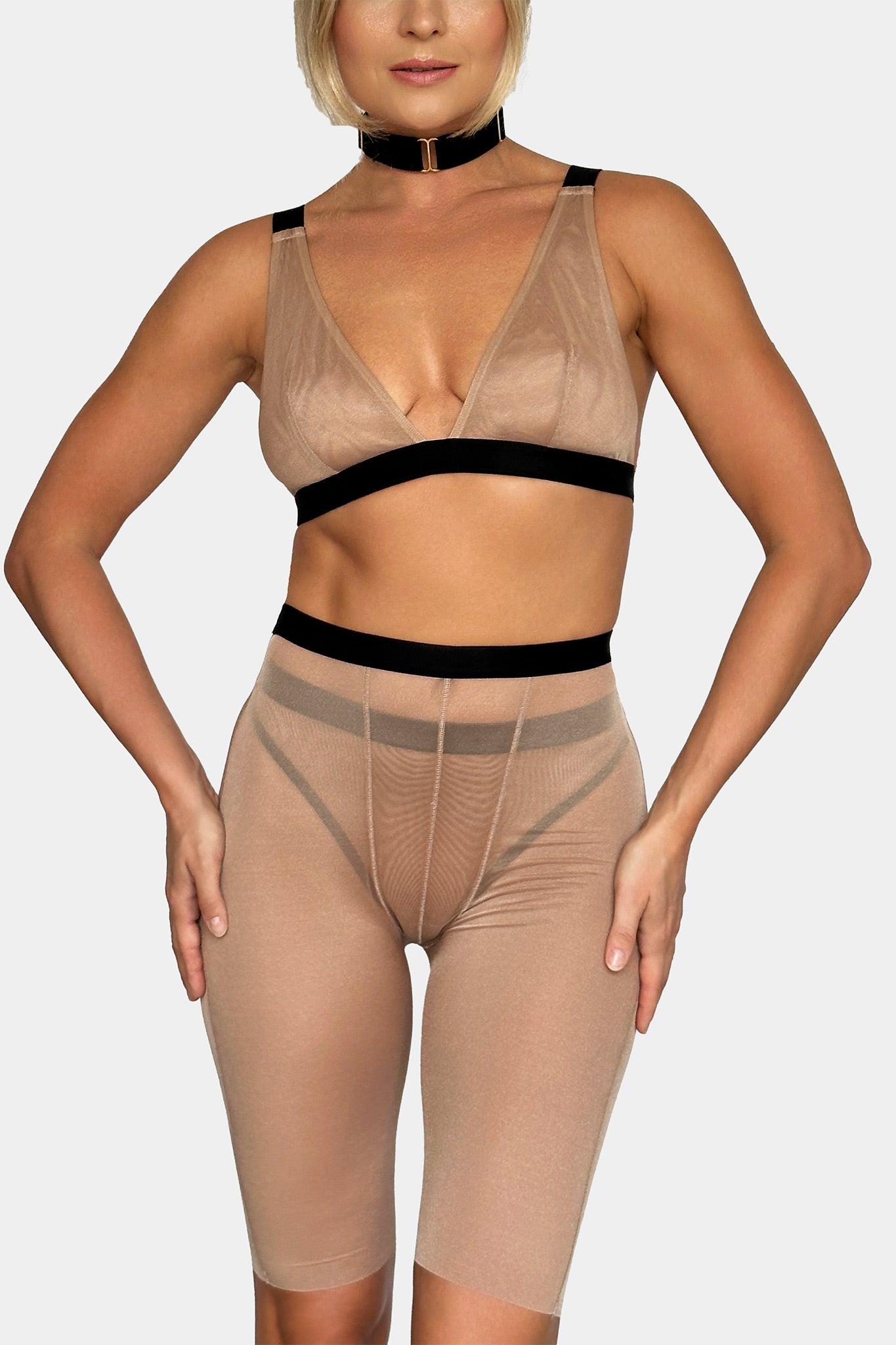 TRIANGLE BRA - COFFEE LATTE - COFFEE BLACK