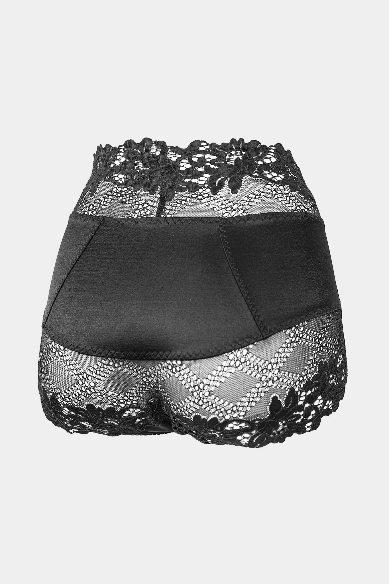 HIGH-WAIST PANTY - DANIELLA SHAPE WEAR - BLACK
