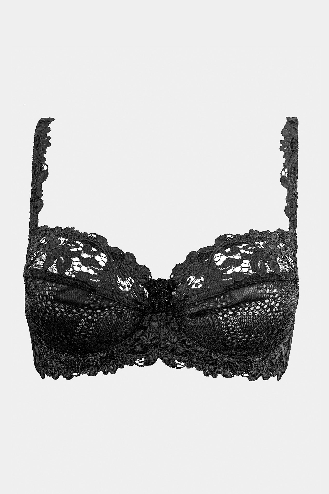 DANIELLA - BLACK - BRA SOFT