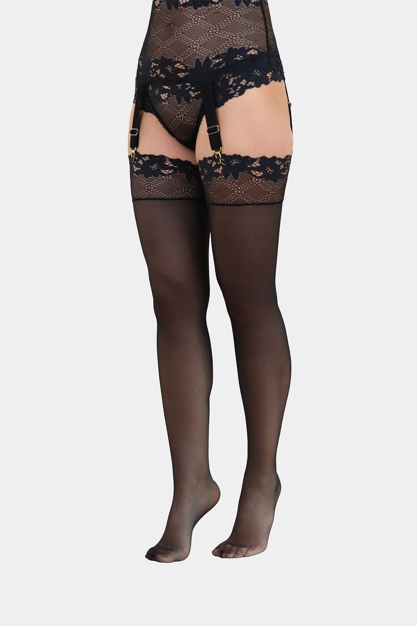 STOCKINGS - DANIELLA - BLACK