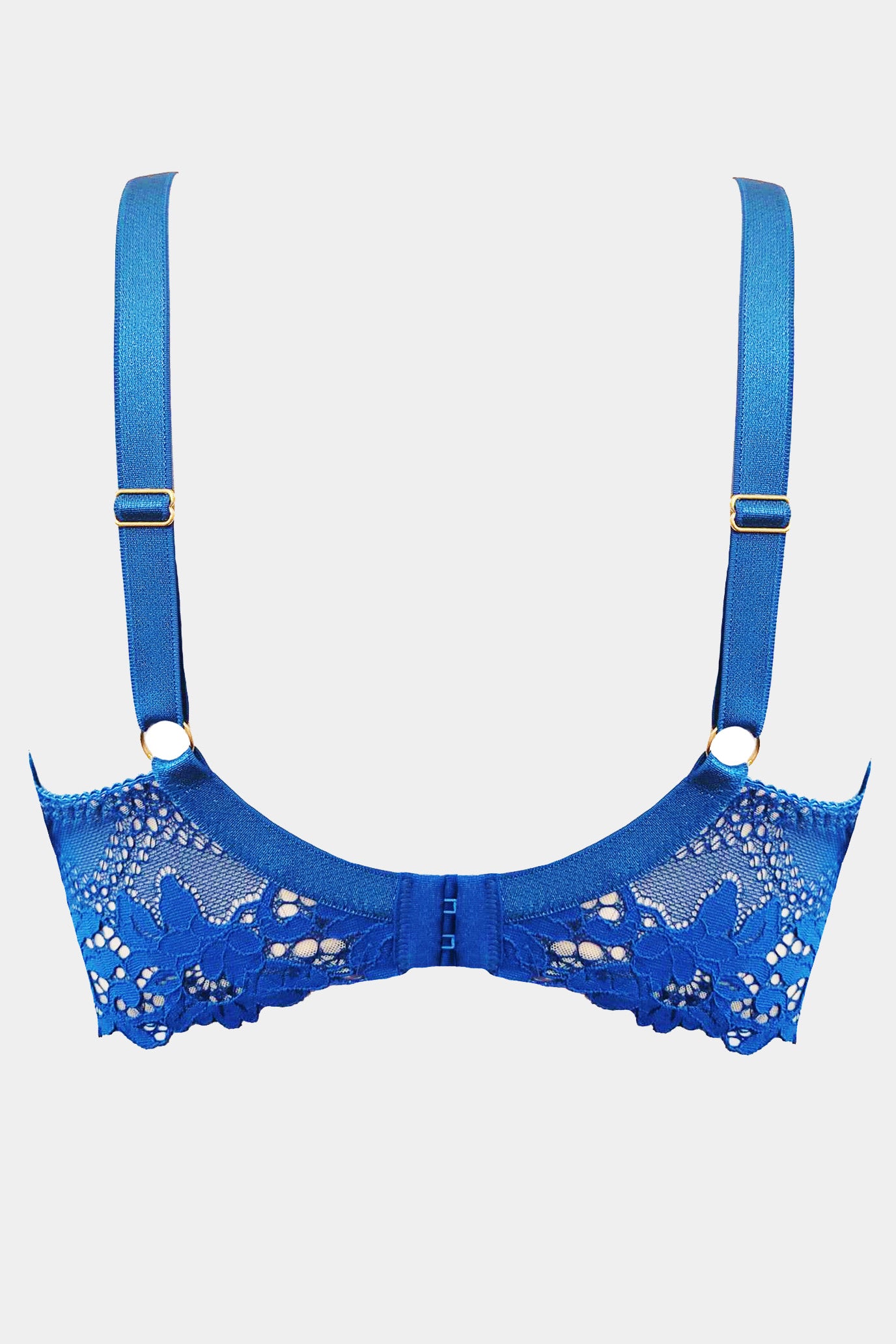 Daniella - Blue - Balconette bra