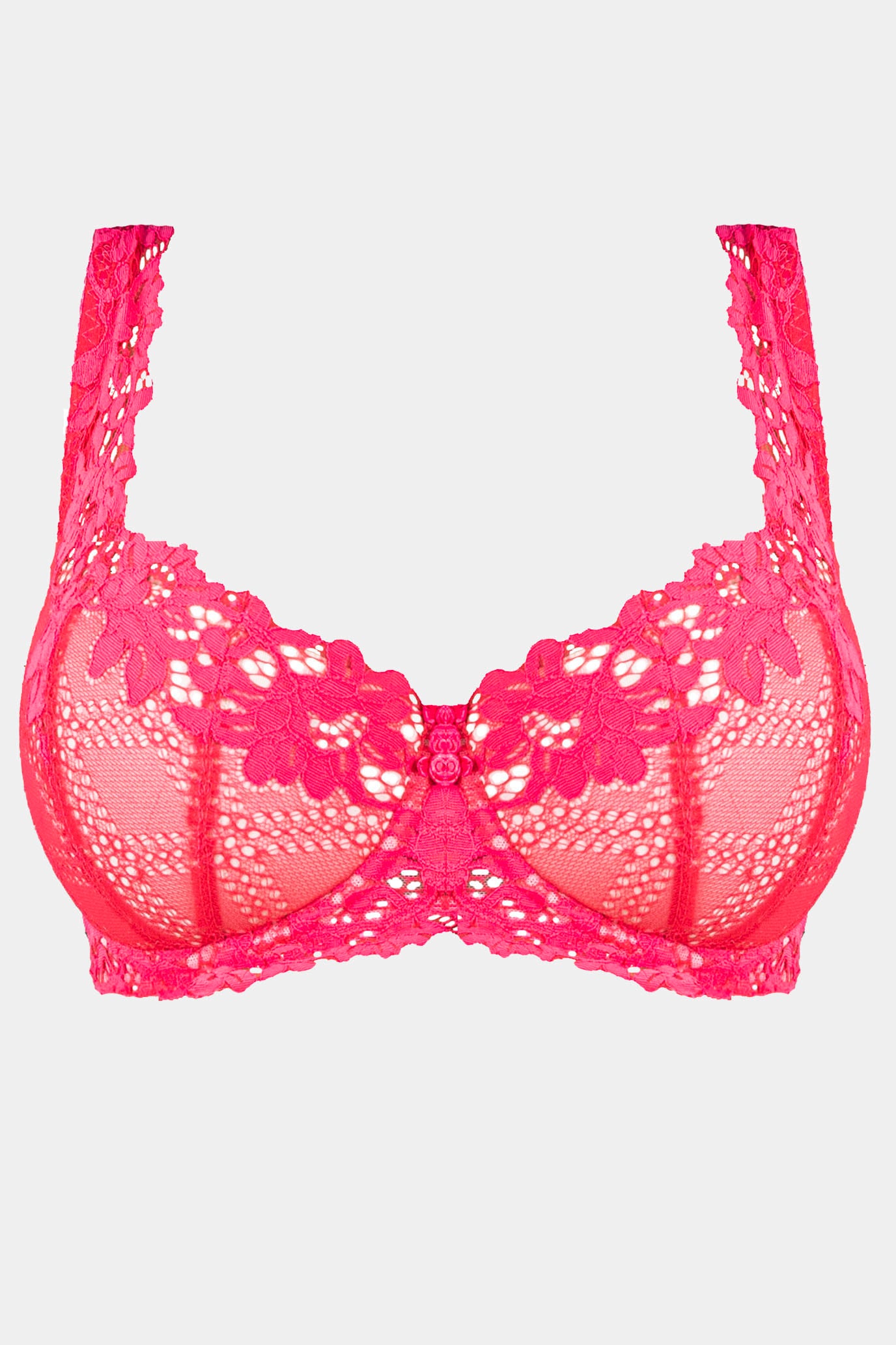 Daniella - Fuchsia - Balconette bra