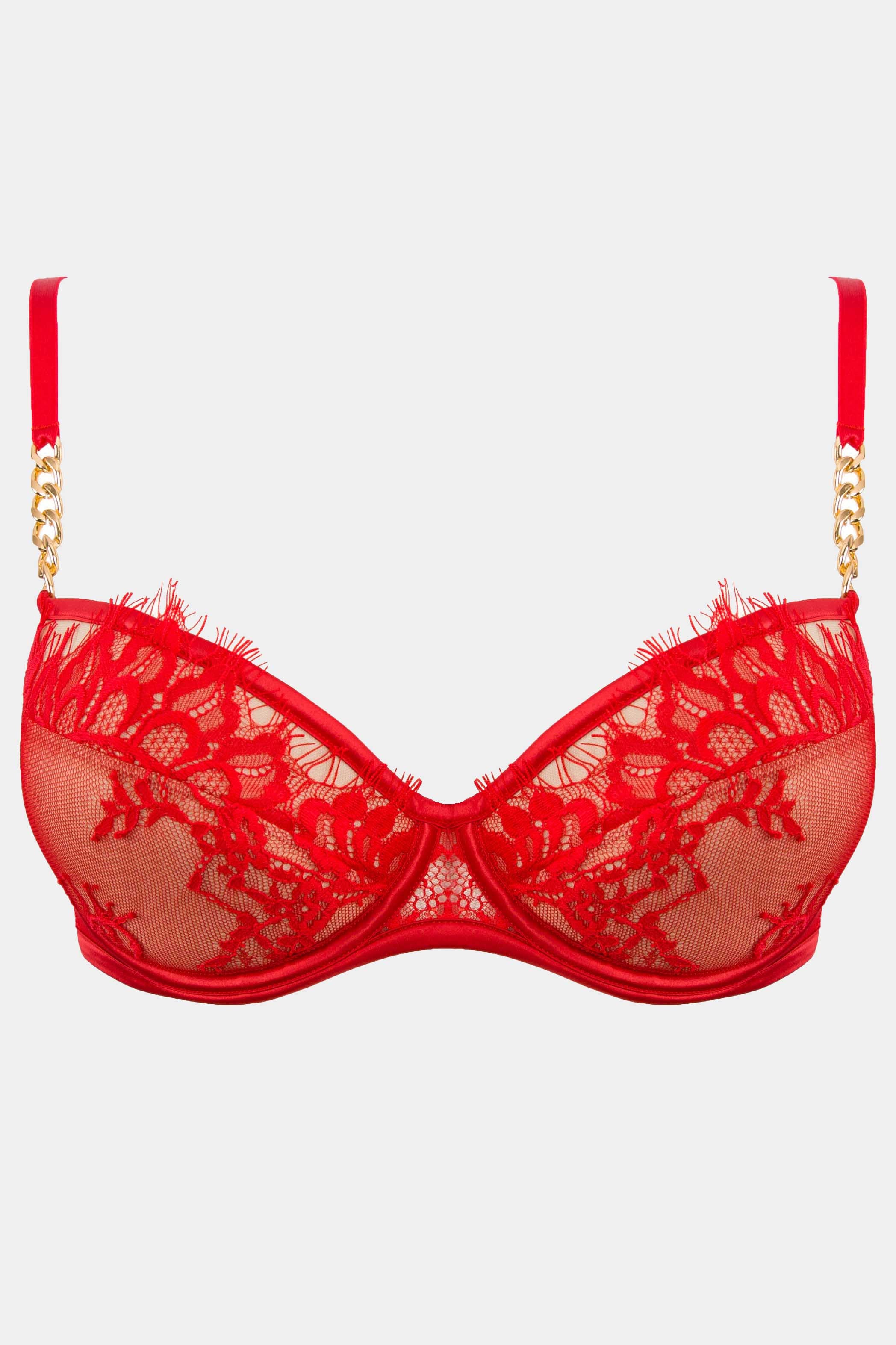 Elixir - Red - Push-up bra
