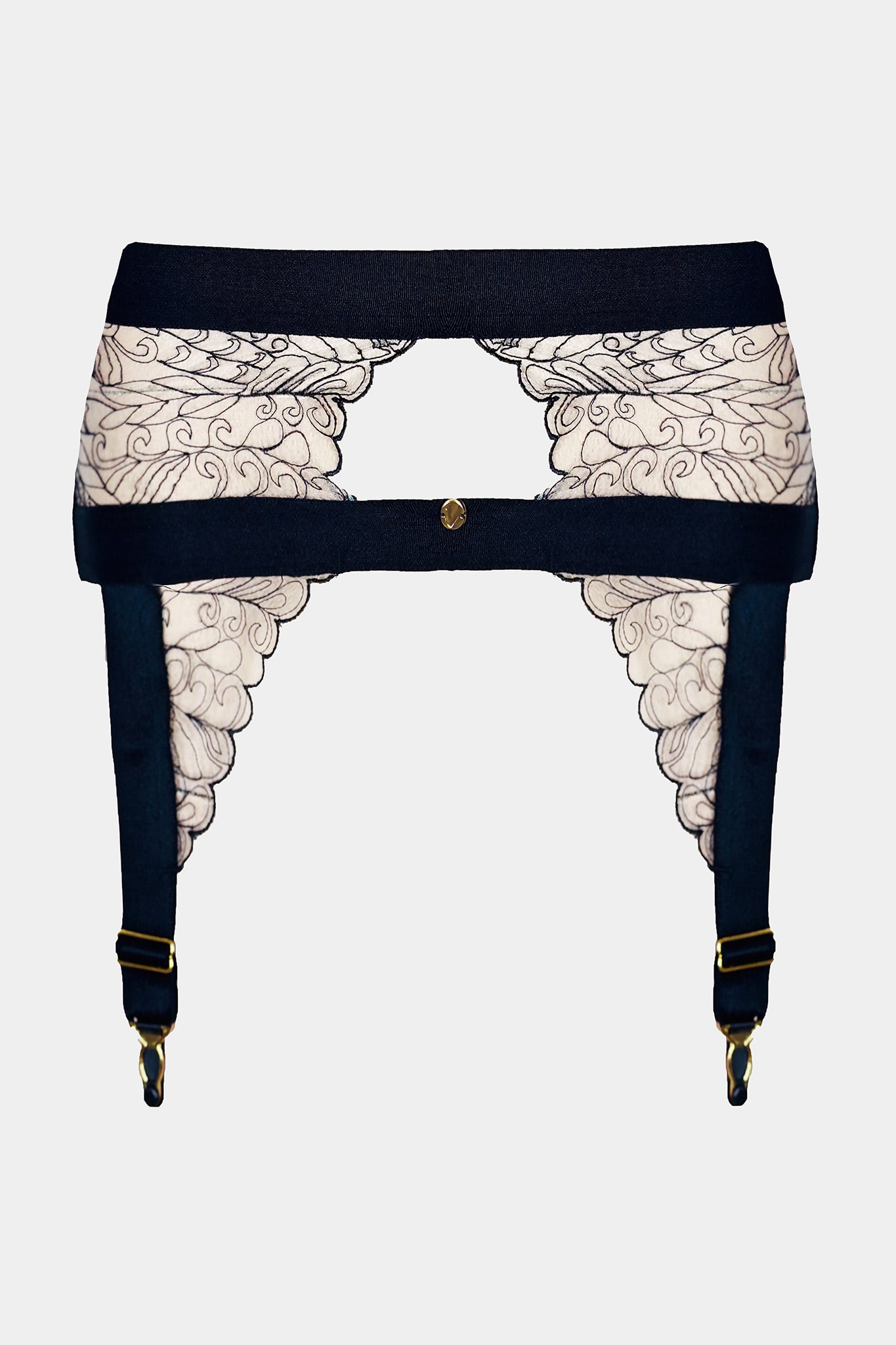 GARTER - ERIDA - BLACK
