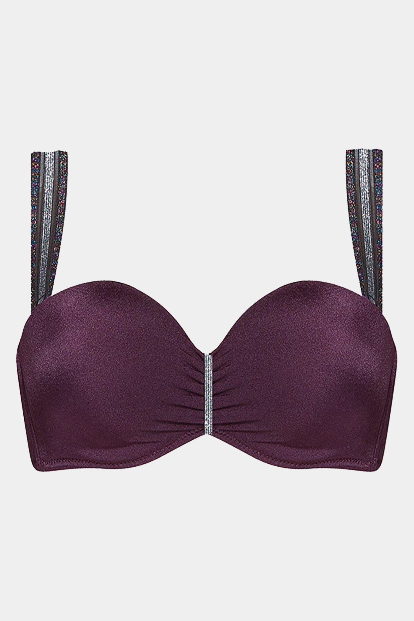 BALKONETTE BRA SWIM - FLORENCE - BORDO