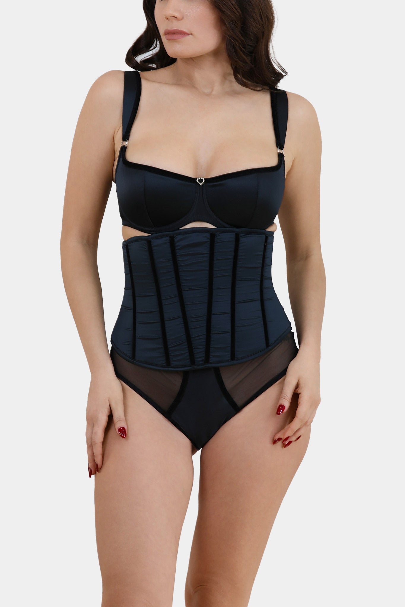 ISADORA - BLACK - CORSET