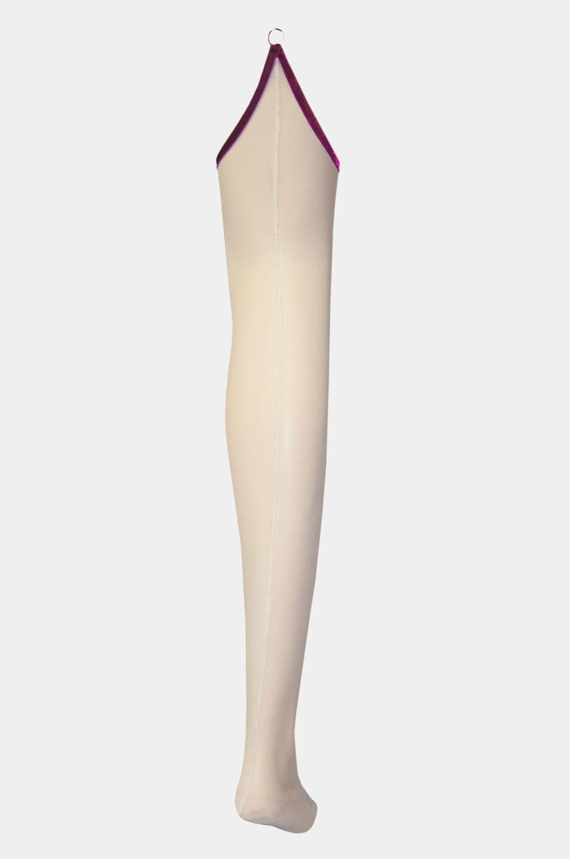 JACQUELINE - MILK/BORDO - STOCKINGS