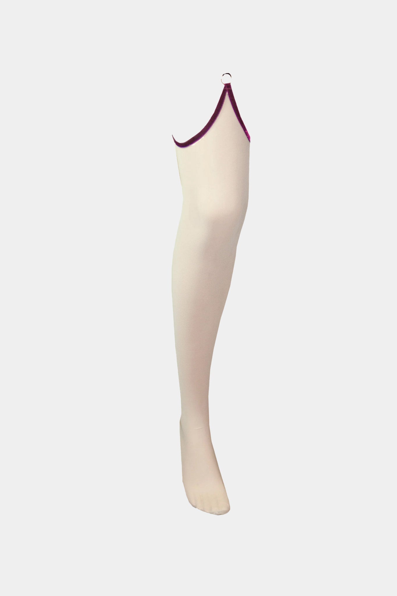 STOCKINGS - JACQUELINE - MILK/BORDO