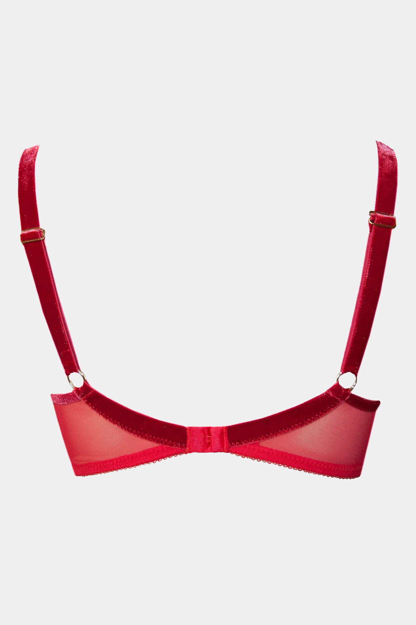 SOFT CUP BRA - JACQUELINE - RED