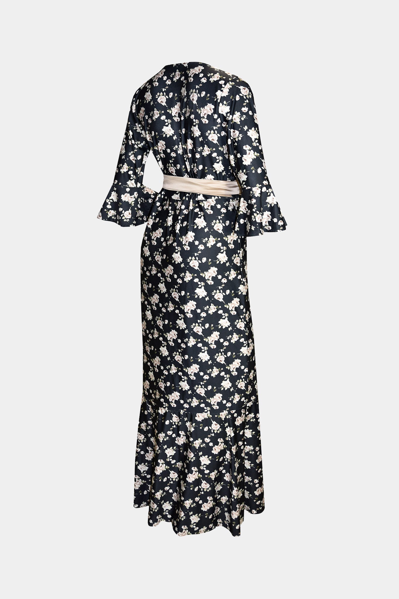DRESS - JASMINE - BLACK PRINT