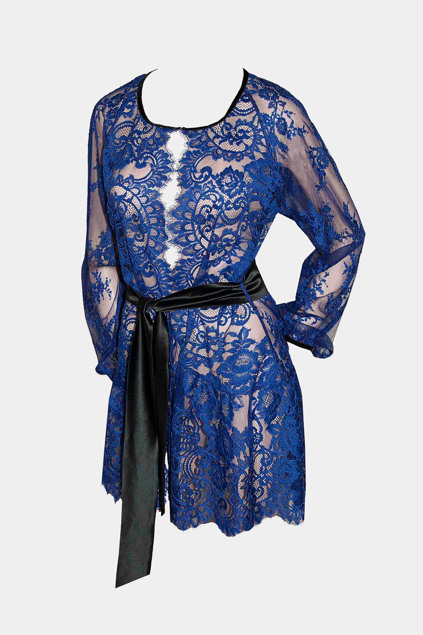 KIMONO SHORT - LABELIA - BLUE