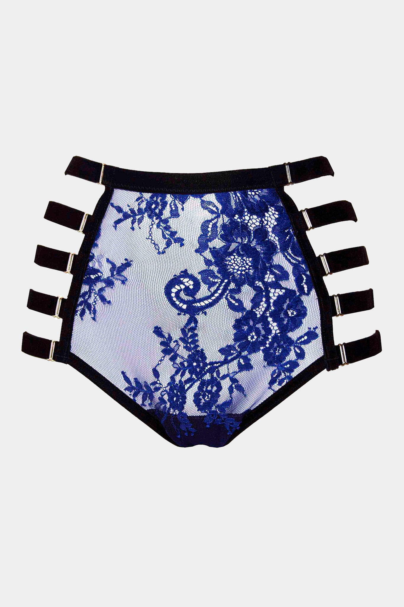 LABELIA - BLUE - HIGH-WAISTED PANTY