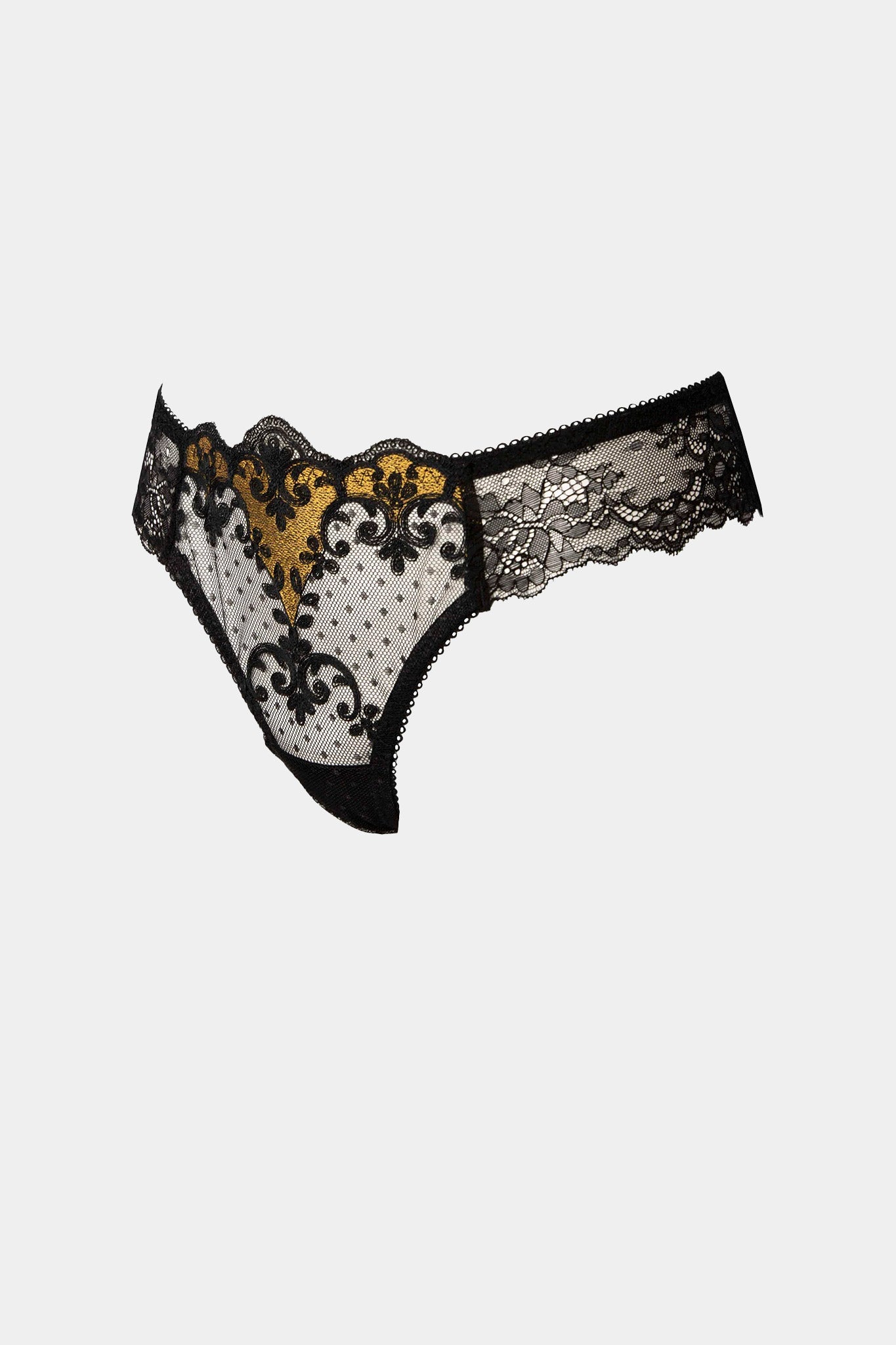 STRING - OLIVE - BLACK