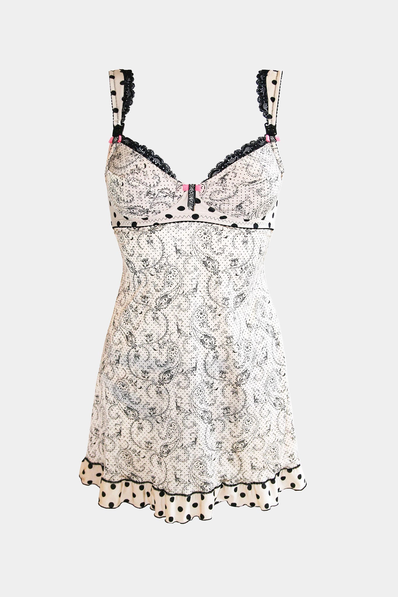 NURSING BABYDOLL - POLINA - PRINT