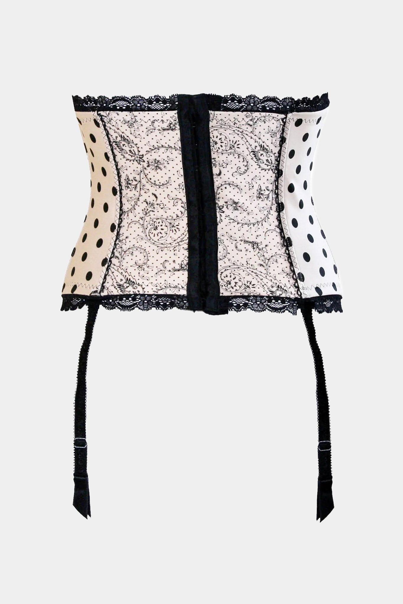 SUSPENDER BELT - POLINA - PRINT