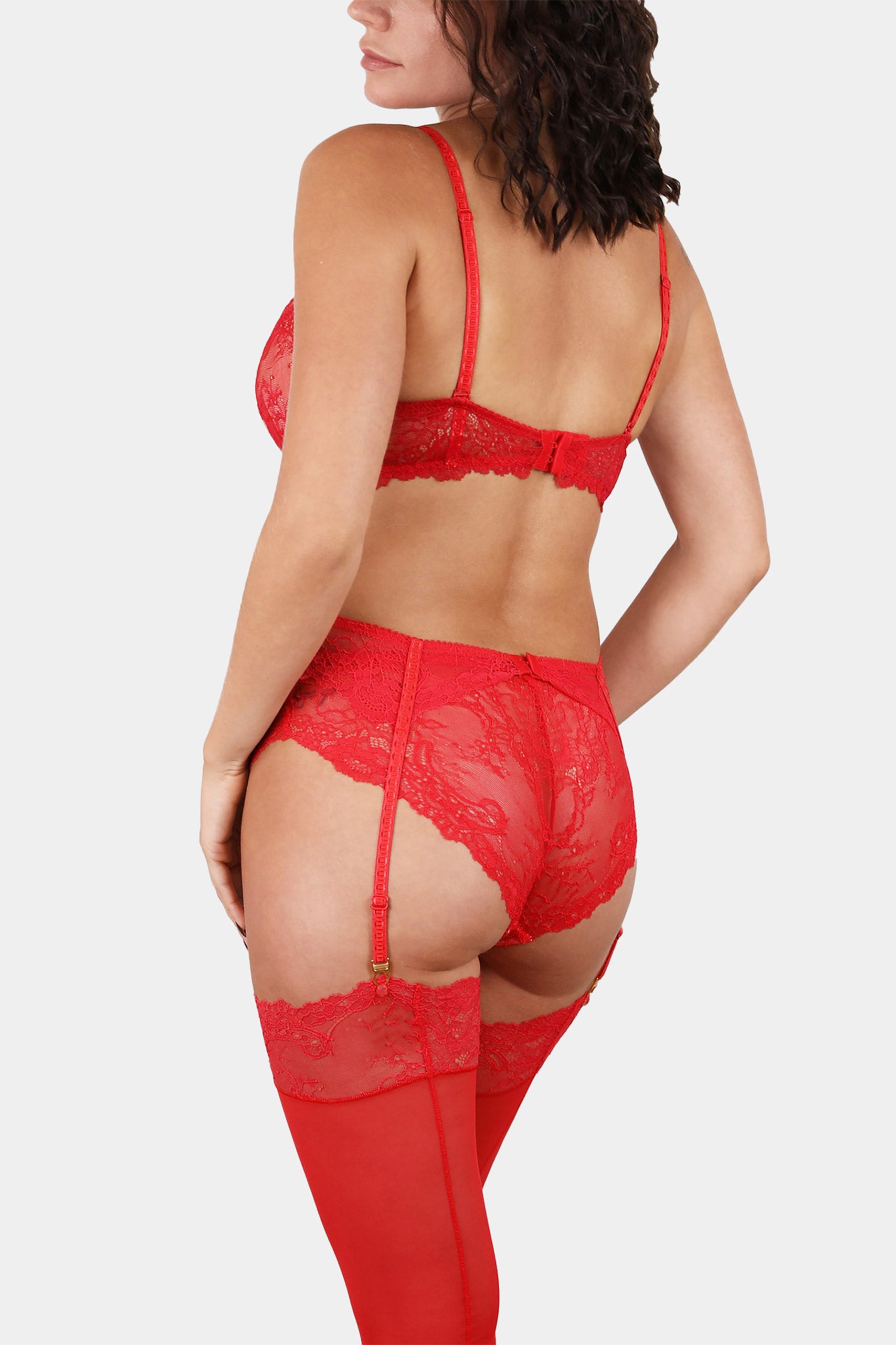 SANTA - RED -STOCKINGS