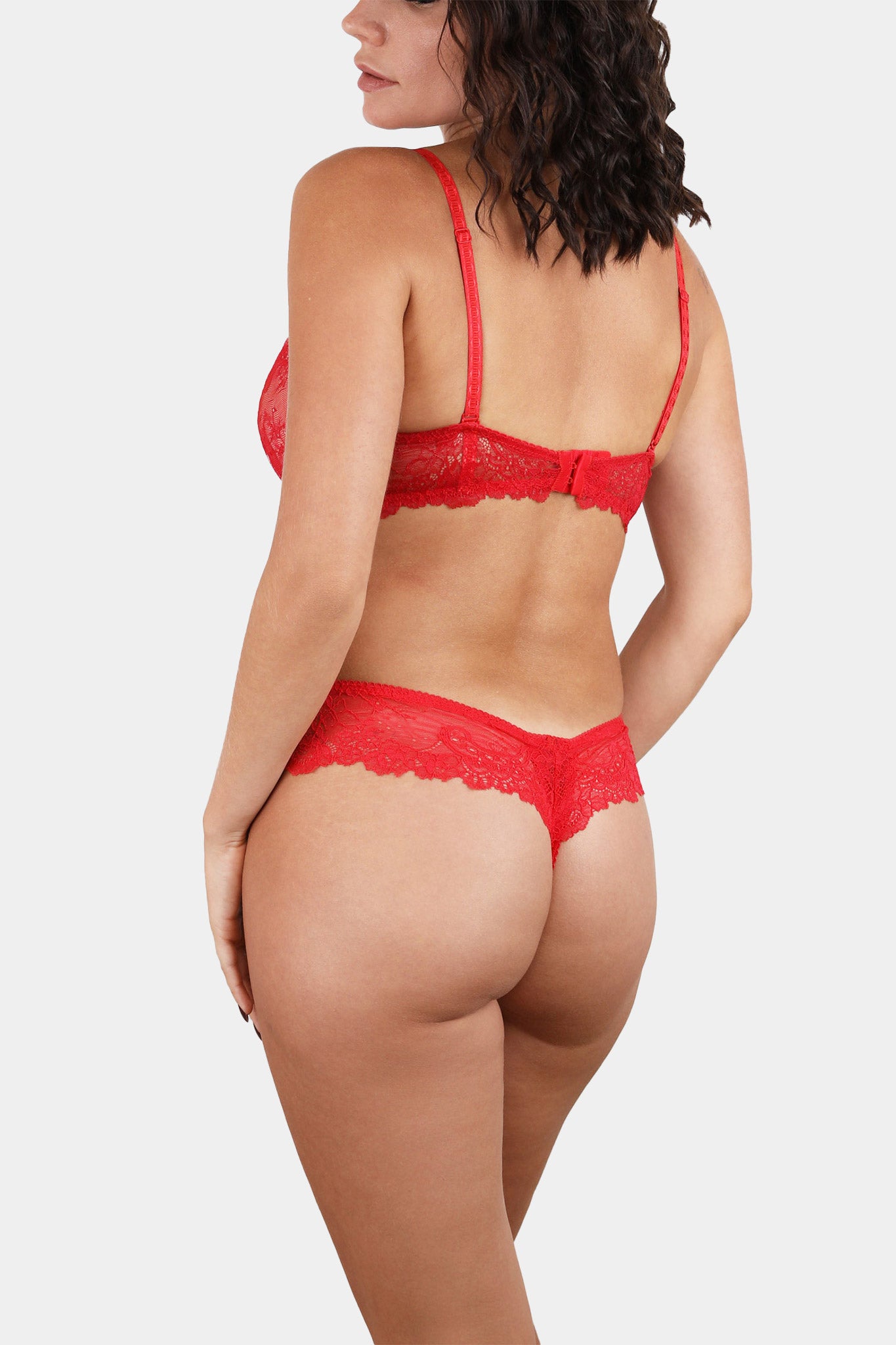 PUSH-UP BRA - SANTA - RED