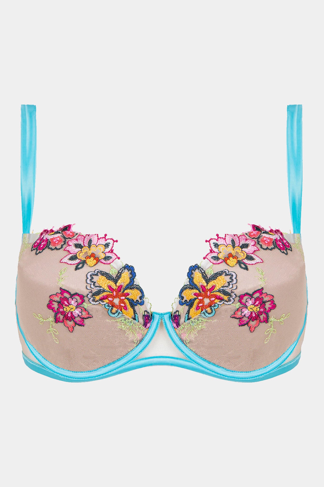 SUMMER SOUL - BLUE - PUSH-UP BRA