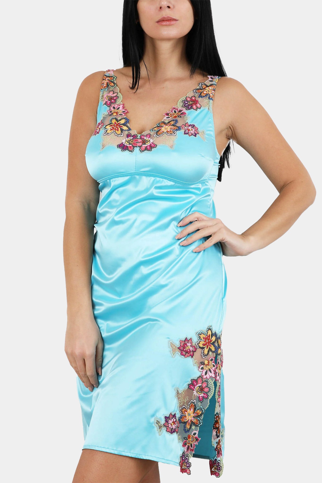 NIGHT DRESS - SUMMER SOUL - BLUE