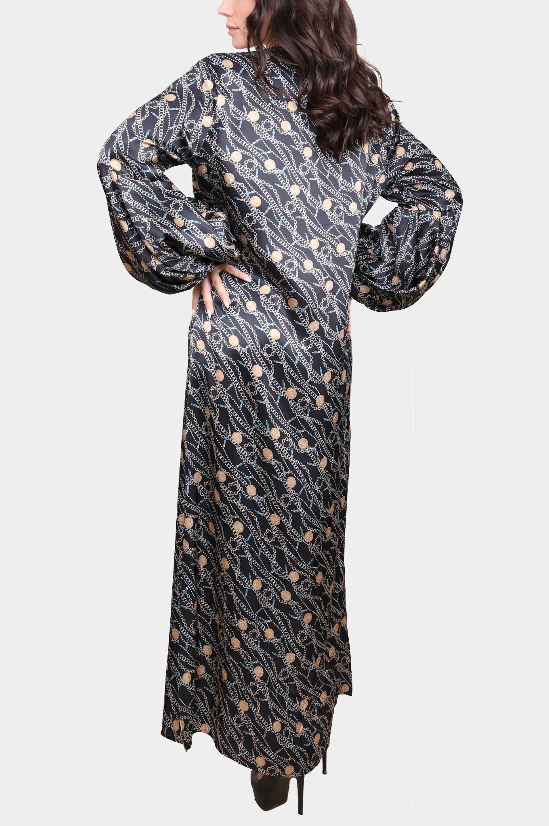 Royal Silk- 100% SILK - Kimono-Dress
