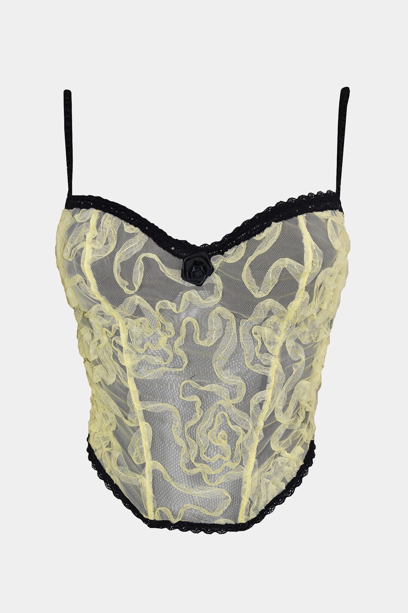 BON PARIS - YELLOW - CORSET