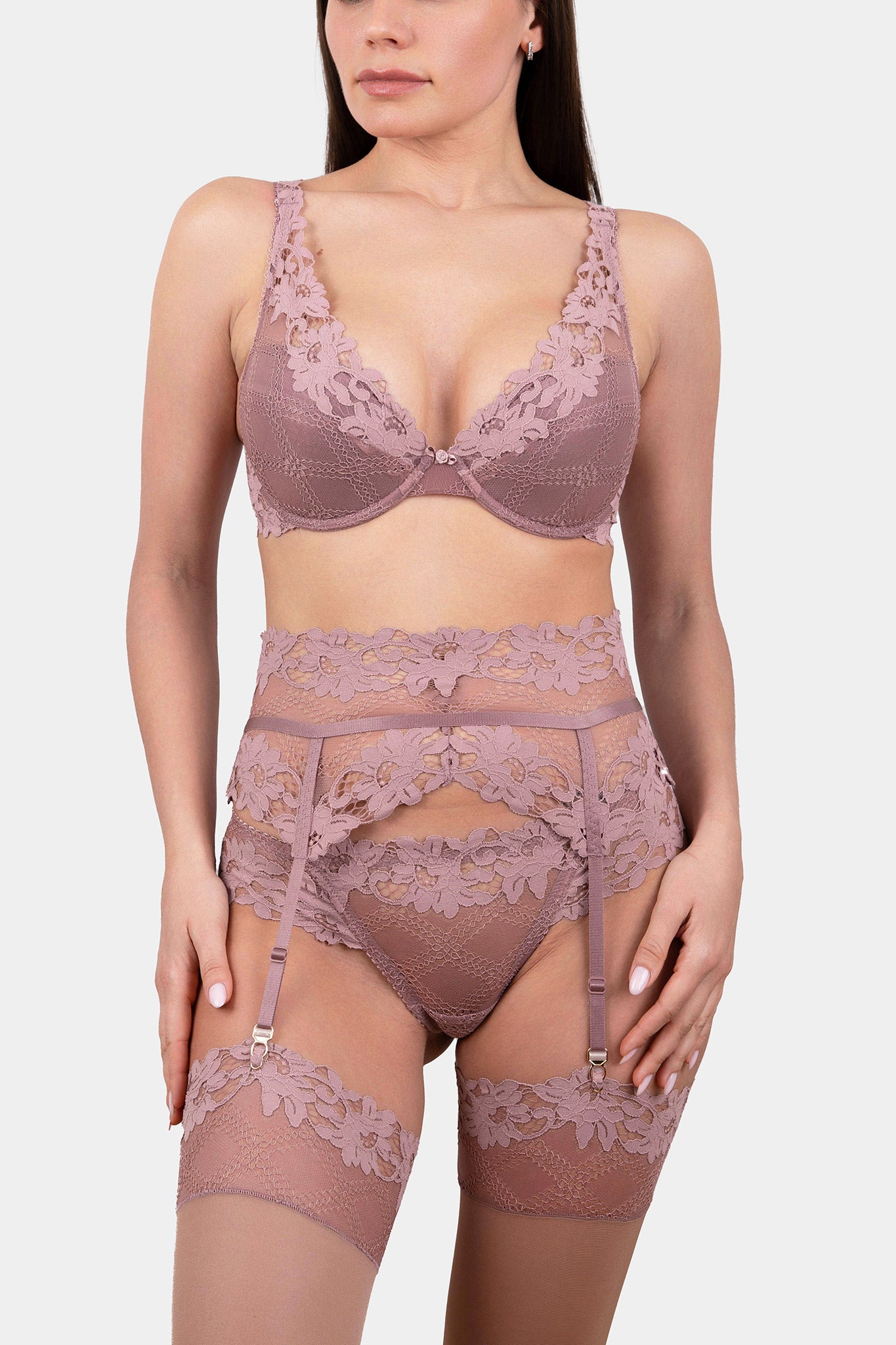 DANIELLA - OLD ROSE - BRA PUSH-UP