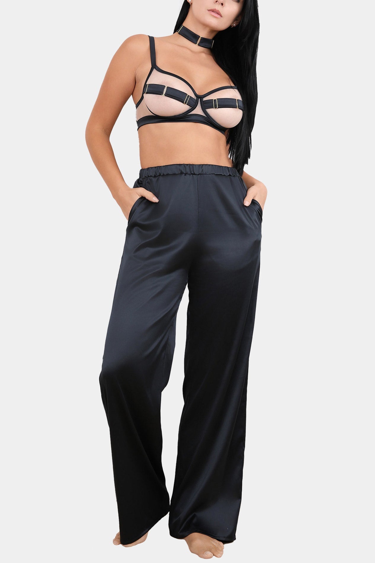 Royal Sapphire - Black - Pants