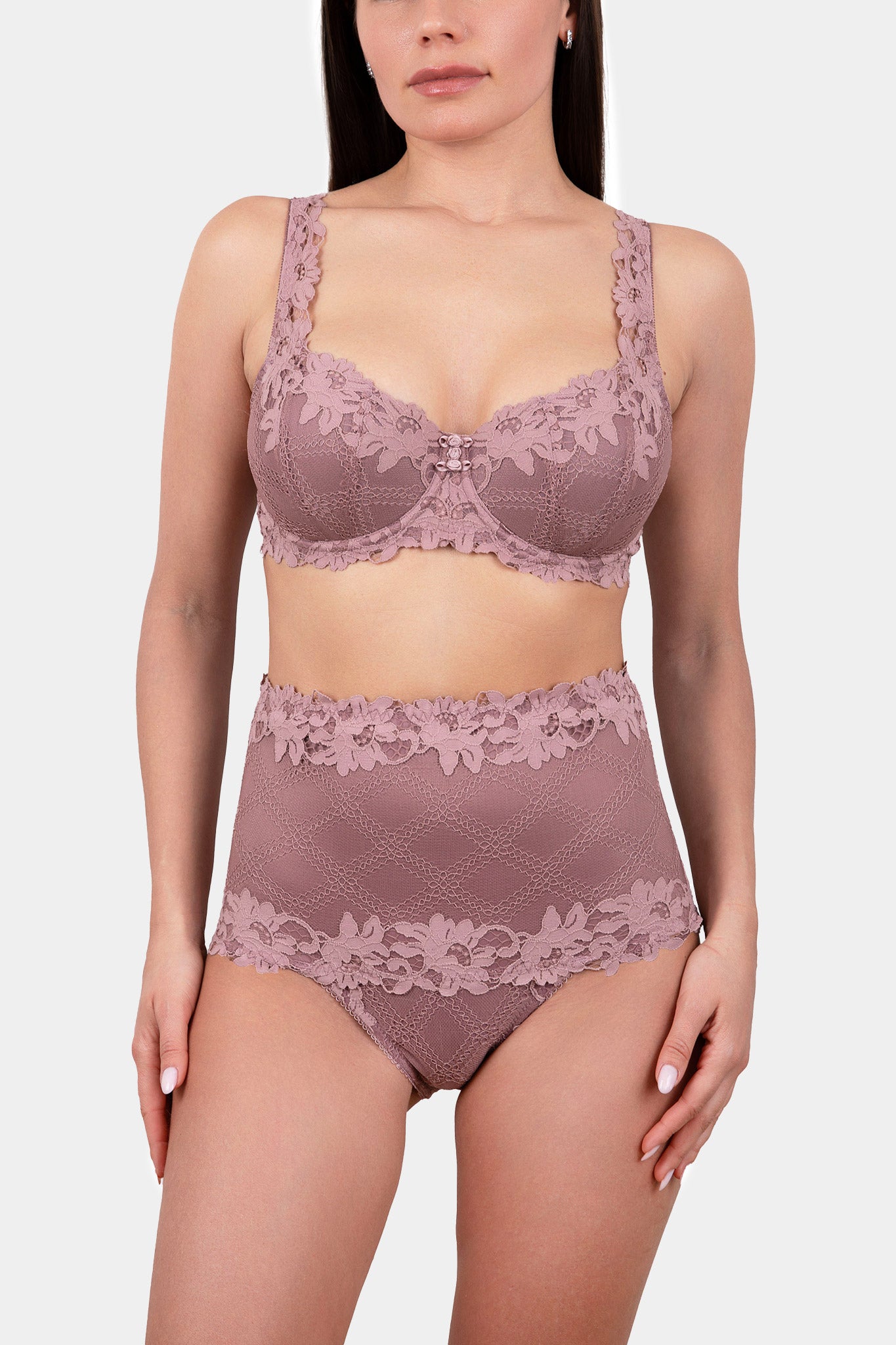 Daniella - Old Roze - Balconette bra