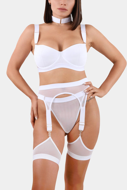 COFFEE LATTE - WHITE - GARTER