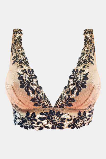 DANIELLA - NUDE BLACK -  BRA - TRIANGLE